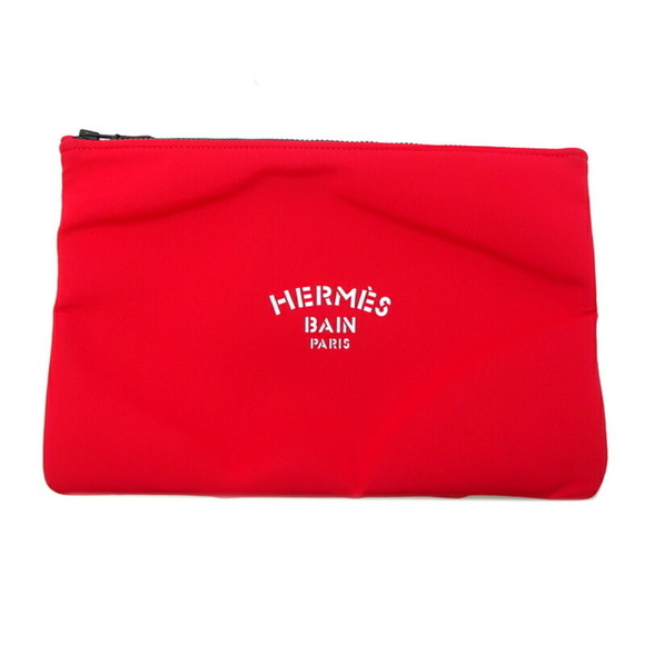 HERMES Red Pouch - Picture 1 of 7